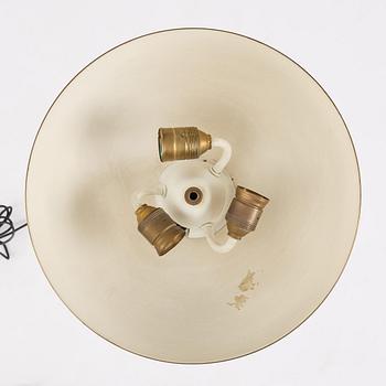 Bertil Brisborg, a rare floor lamp model 32608, Nordiska Kompaniet, Sweden, 1940s-50s.