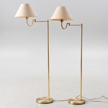 A pair/similar floor lamps, EWÅ, second half of the 20th century.