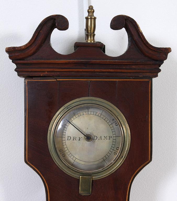 BAROMETER, England, 1800/1900-tal.