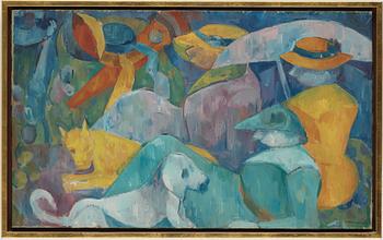 Endre Nemes, "Women with dogs" (Kvinnor med hundar).
