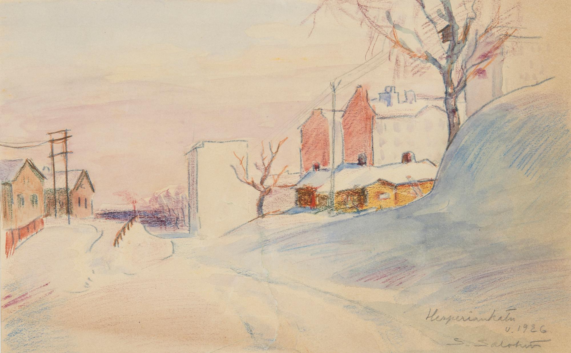 Santeri Salokivi, Hesperiagatan.