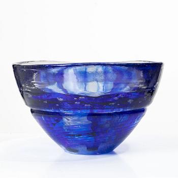 Lars Hellsten, skål, glas, Orrefors 1994.