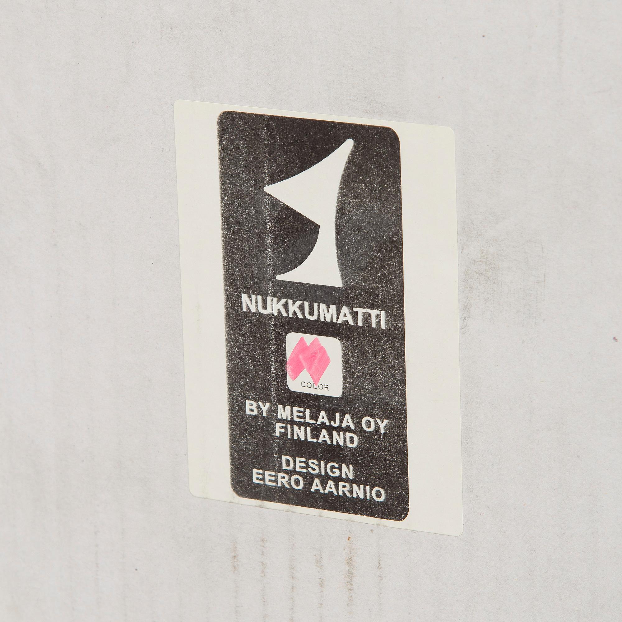 Eero Aarnio, pöytävalaisin, "Nukkumatti, Melaja Oy 2010.