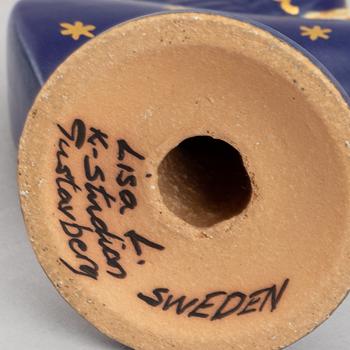 Lisa Larson, four stoneware figurines, K-studion, Gustavsberg.