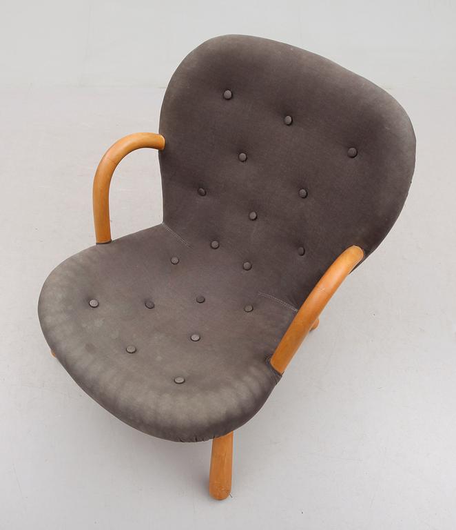 FÅTÖLJ, tillskriven Philip Arctander, 1940-/50-tal.