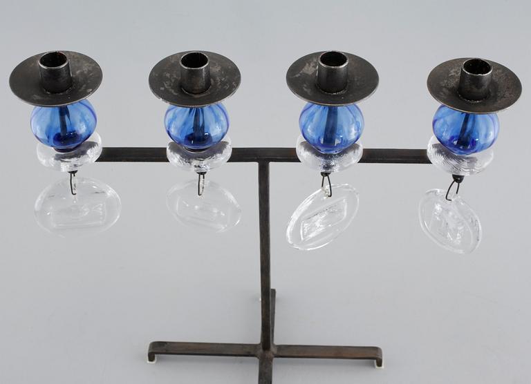 ERIK HÖGLUND, kandelaber, Boda, 1900-talets andra hälft.