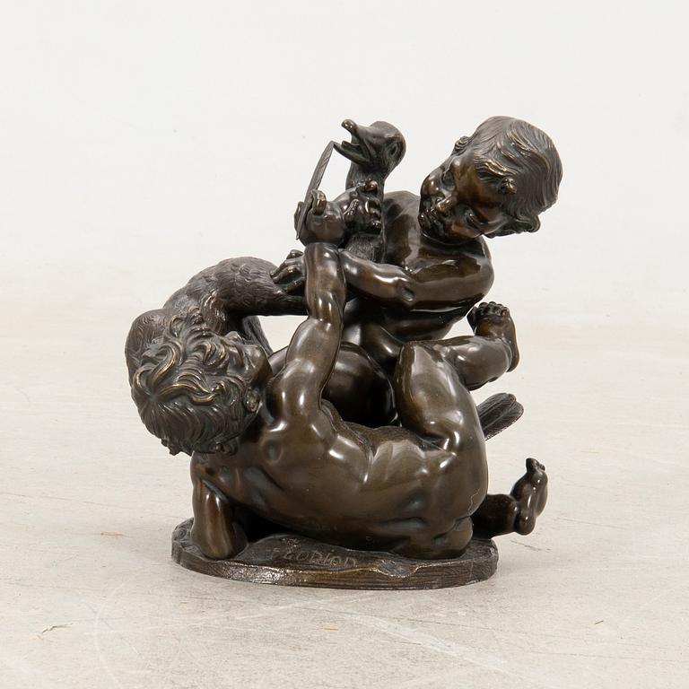 Claude Michel Clodion, efter Skulptur Lekande putti.