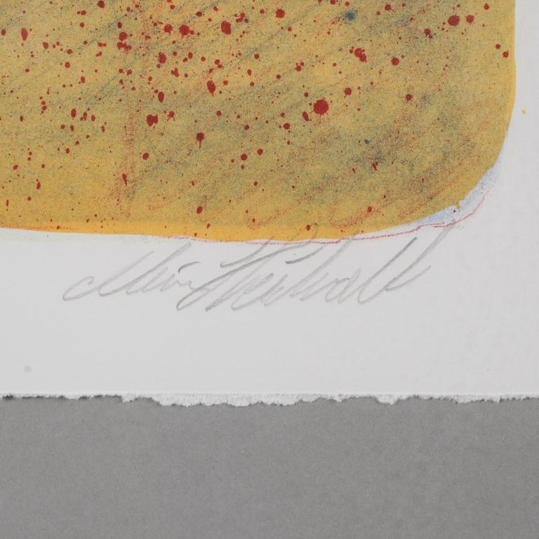 MÅNS HEIDVALL, 3 st, färglitografier, signerade och 59/95, 226/270 och 35/70.