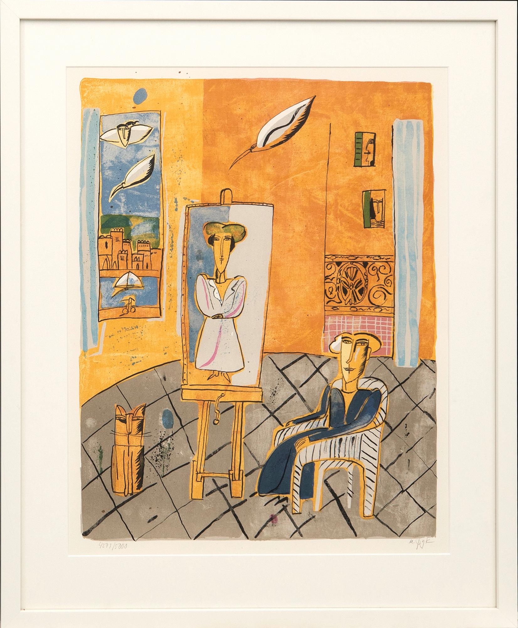 Madeleine Pyk, "I ateljén".