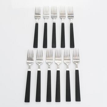 Bertel Gardberg, a 54-piece set of "Triennale" cutlery for Fiskars, Finland.