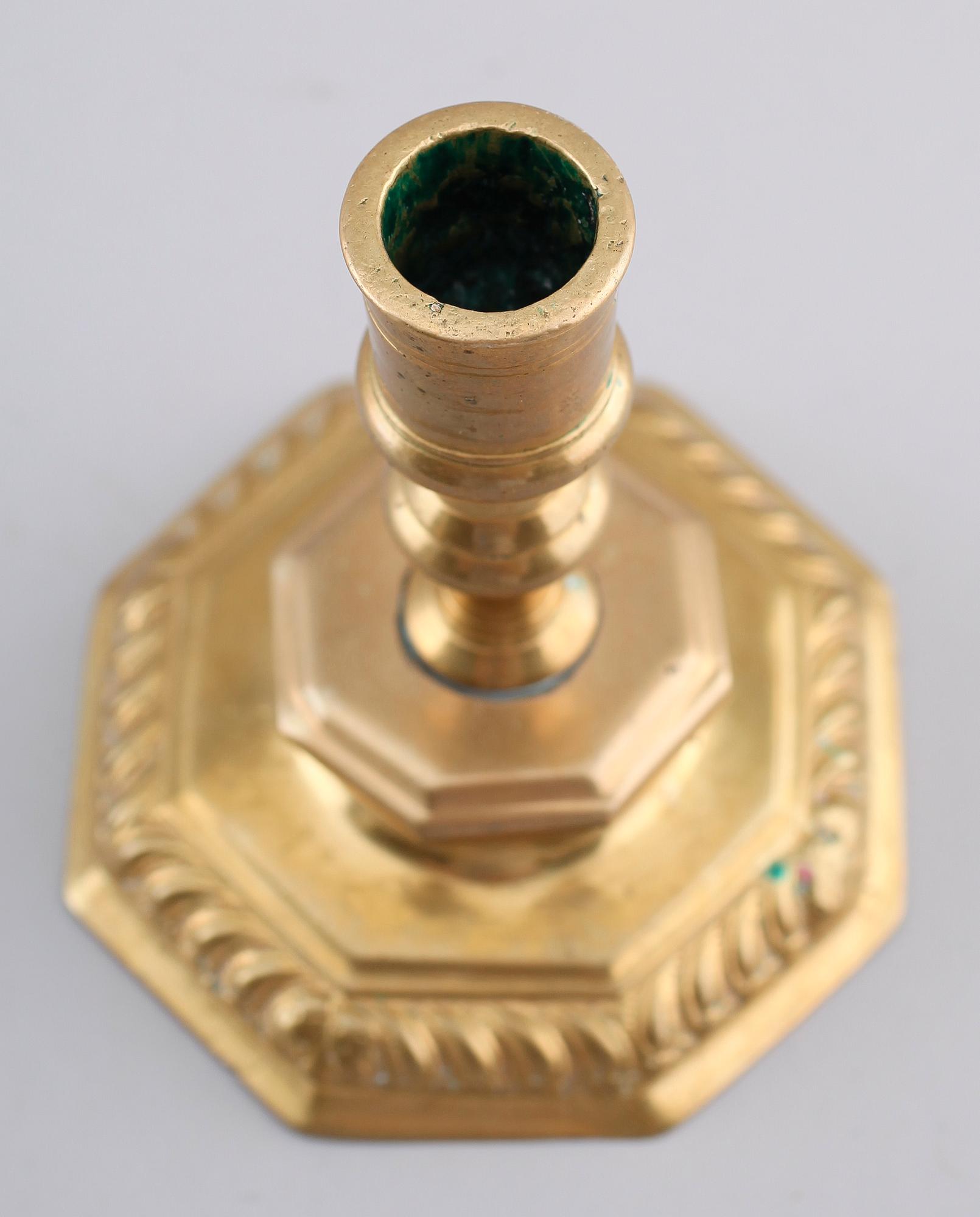 LJUSSTAKE, barock, 1700-tal.