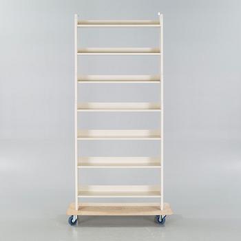 An "Ekolsund" shelf from the 18th cenutry collection, IKEA, 1990s.