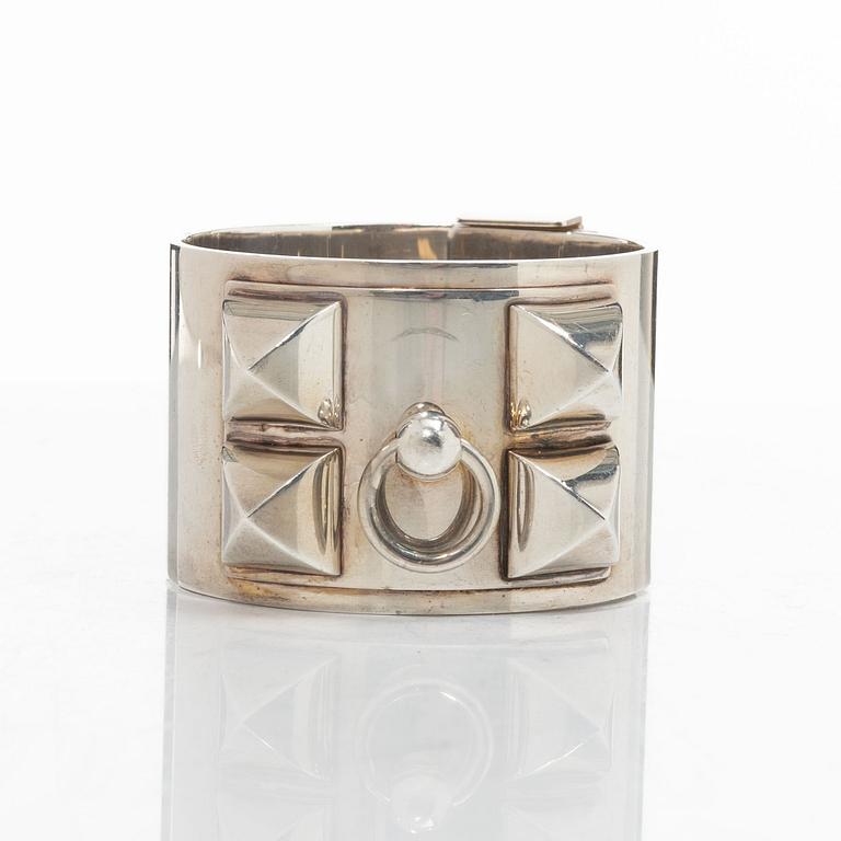 Hermès, armband, "Collier de chien", Sterling silver, PM.
