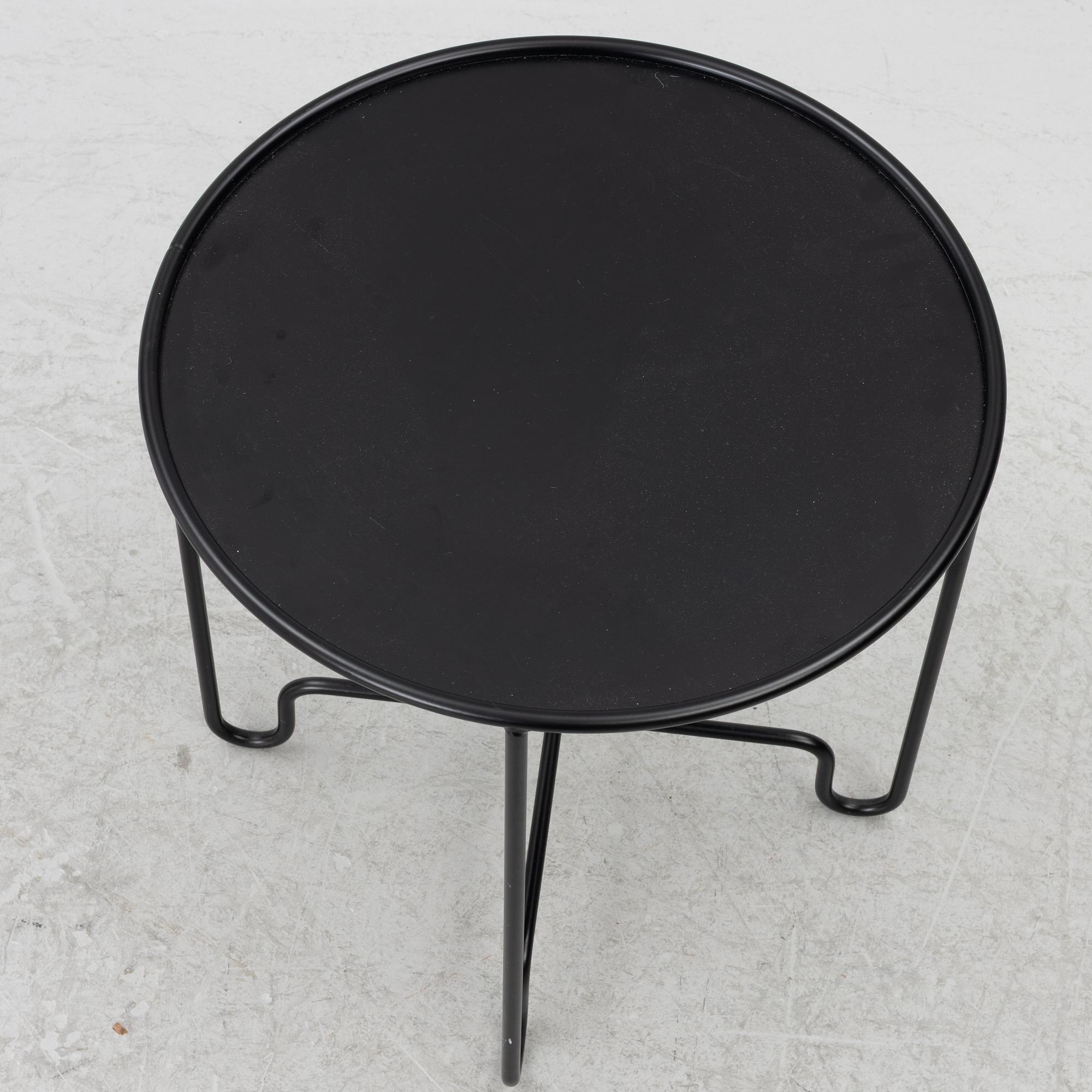 Caroline Ek, Coffee table, "Coco Tea Black", Coco Collection, Caroline Ek Design, Sweden.