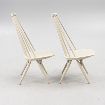 Ilmari Tapiovaara, ett par, stolar, "Mademoiselle", Edsbyverken, 1961.