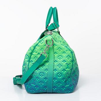 Louis Vuitton, Virgil Abloh, Keepall 50B weekend bag, "Keepall Taurillon Illusion", 2022.
