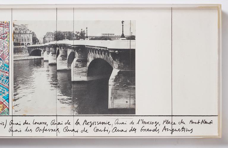 Christo Vladimirov Javacheff, "The Pont Neuf, Wrapped (Project for Paris)".