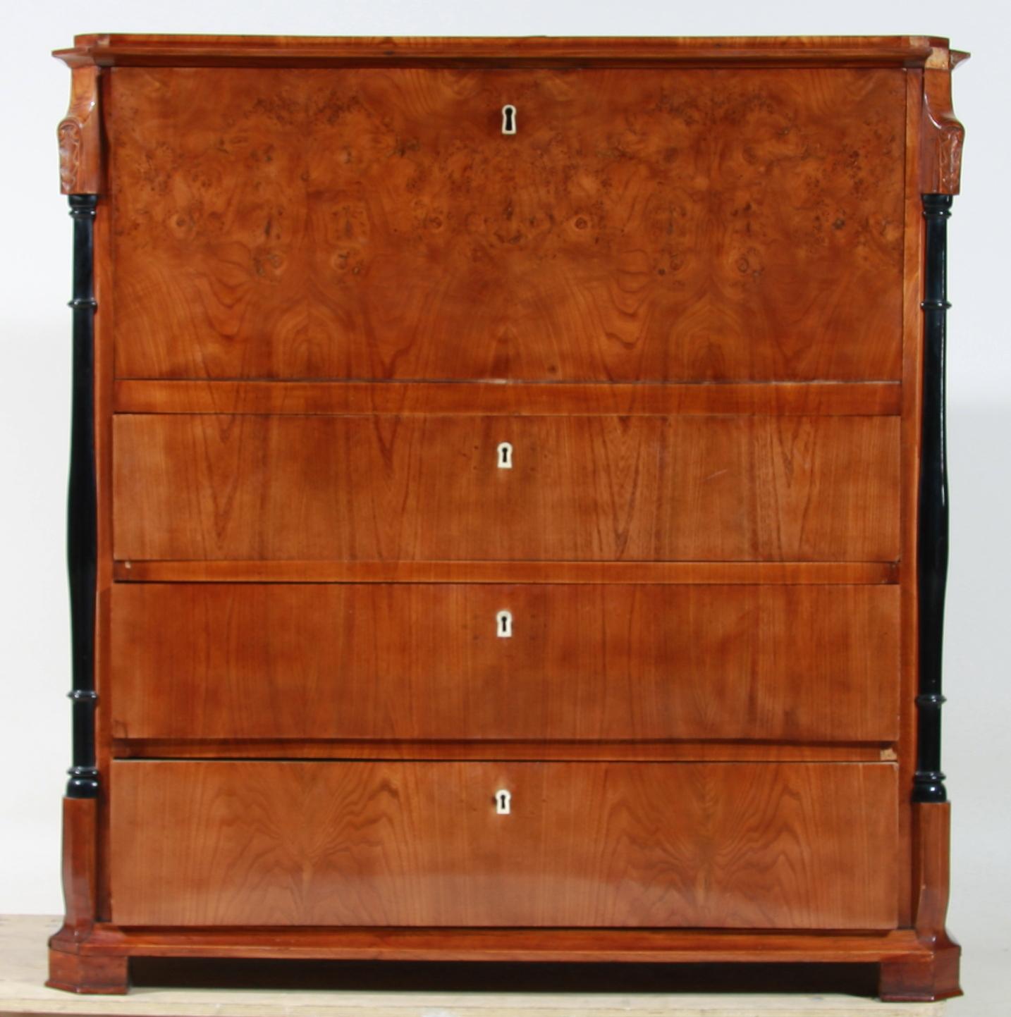 CHIFFONJÉ, senempire, 1800-talets mitt.
