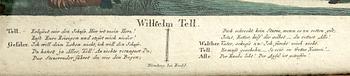 Unknown artist 19th century, "Wilhelm Tell".