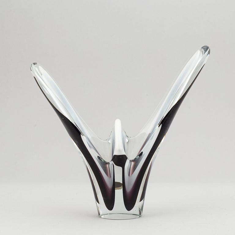 Paul Kedelv, glas, 3 delar, "Coquille", Flygsfors.