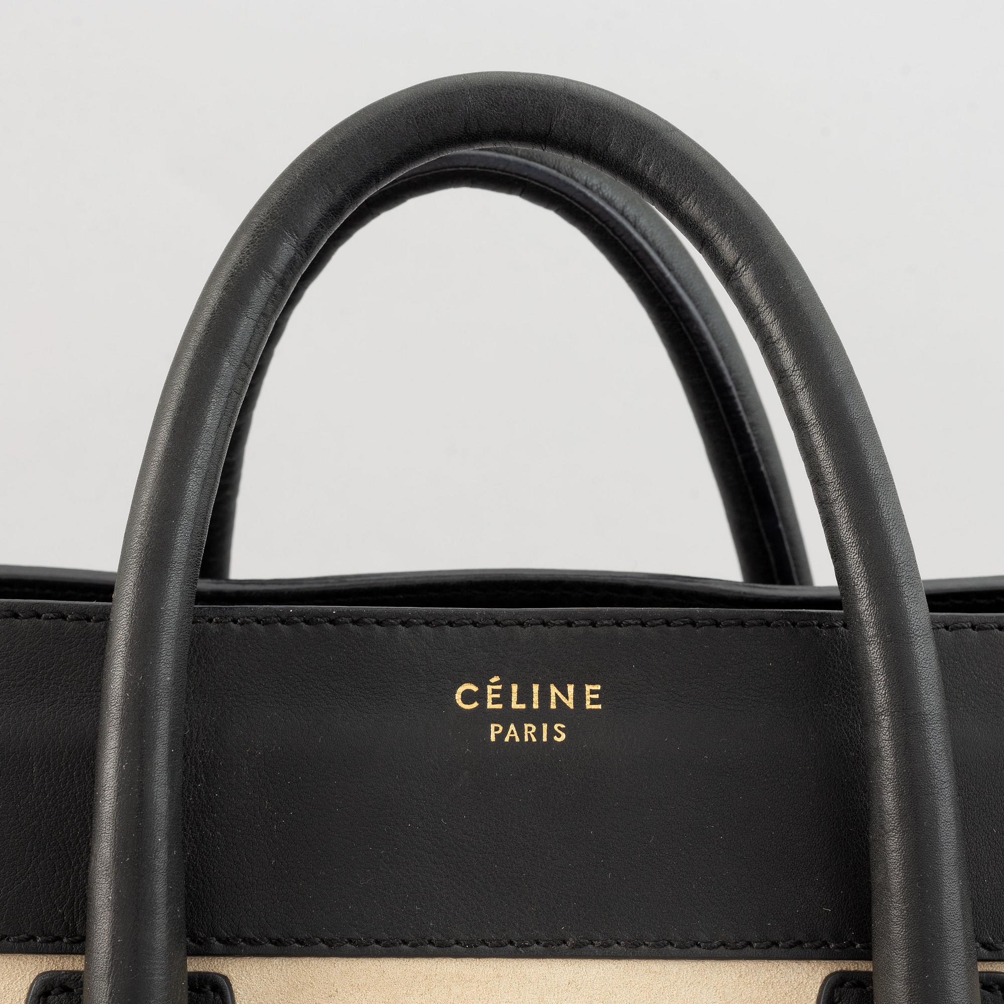 Céline, a 'Luggage Tote' leather bag.