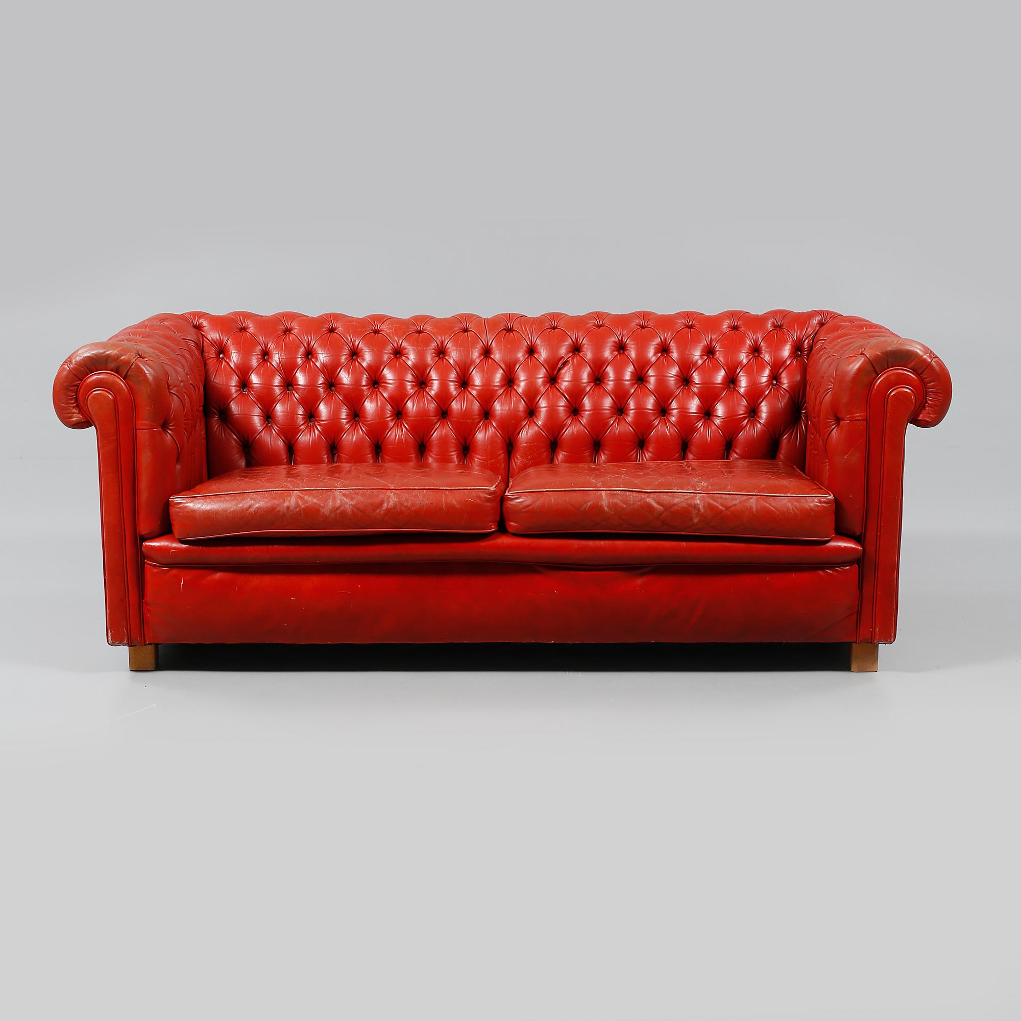 SOFFA, Chesterfield, 1900-talets andra hälft.