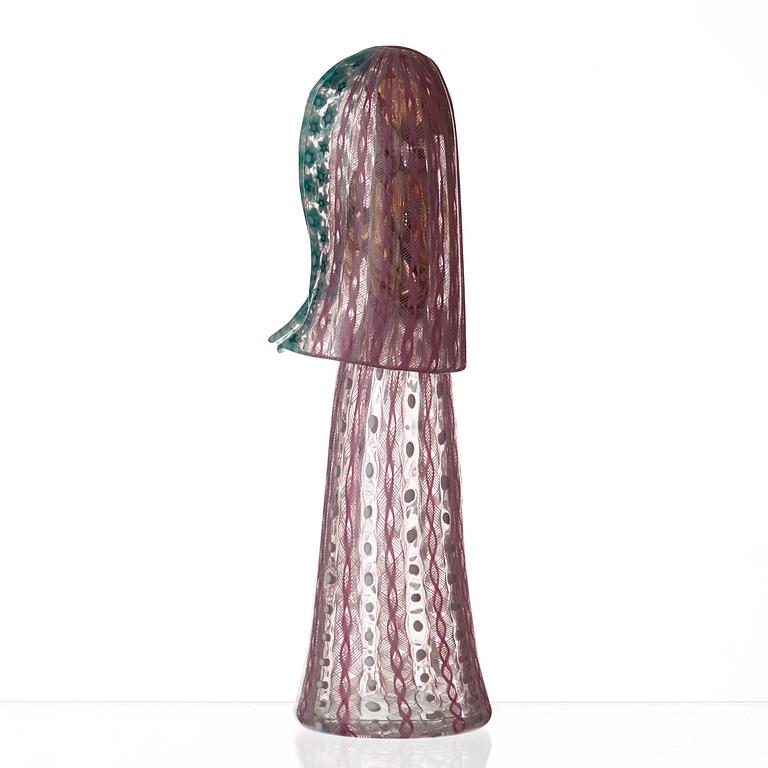 Fulvio Bianconi, figurin, Venini, Murano Italien 1950-60-tal.