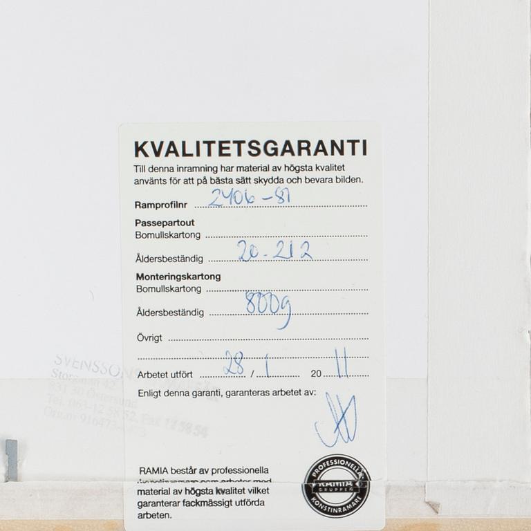 THOMAS RUFF, silvergelatinfotografi, sign och numr 4/30 a tergo.