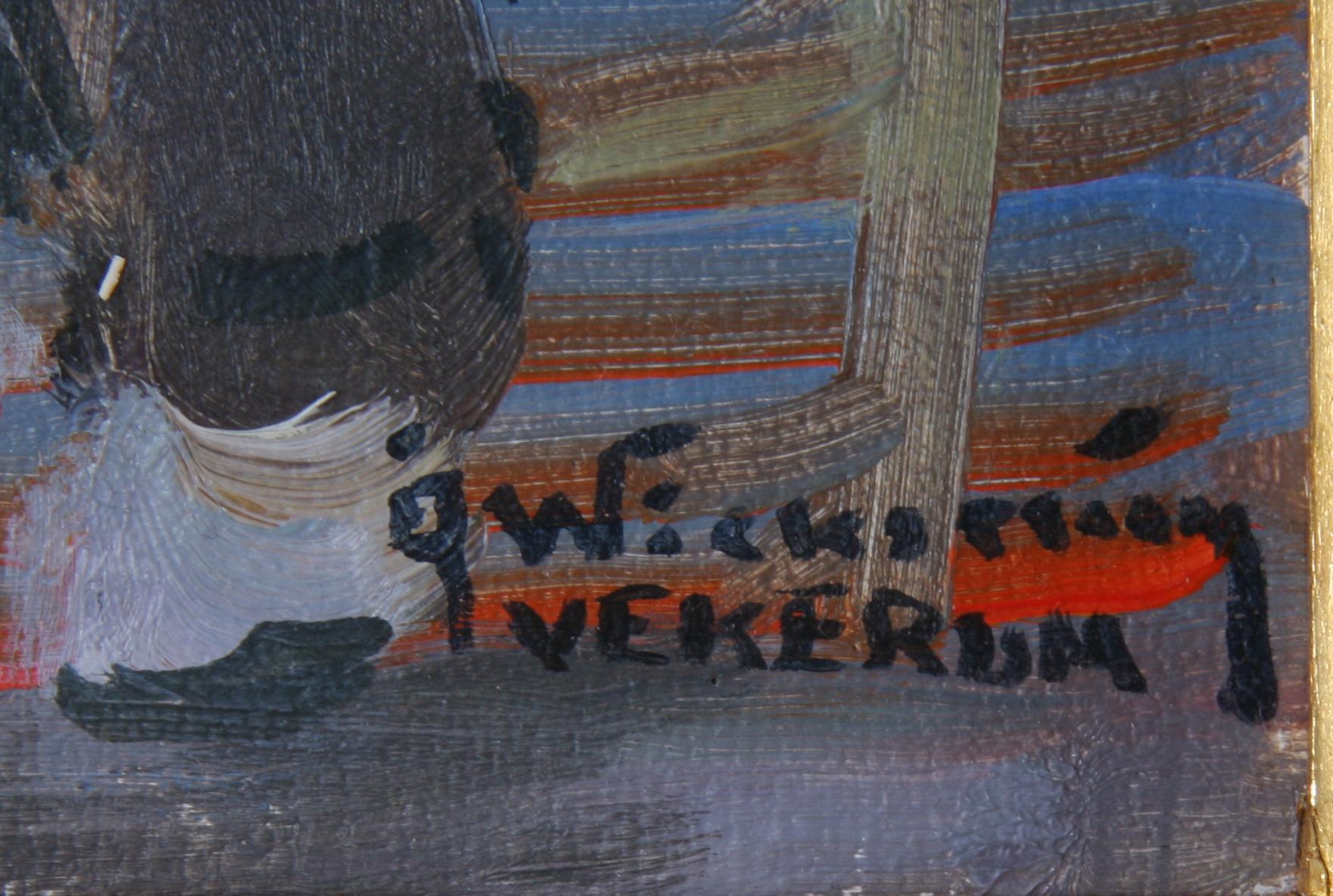 WICKSTRÖM, ÅKE, olja på duk, sign.