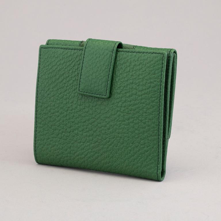 A wallet by Gucci.