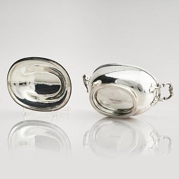 Karl Anderson, a silver tureen with lid, Stockholm 1943.