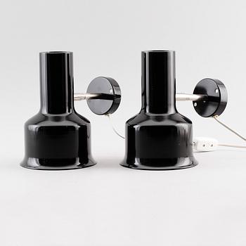 VÄGGLAMPOR, 1 par, OMI, 1900-talets andra hälft.