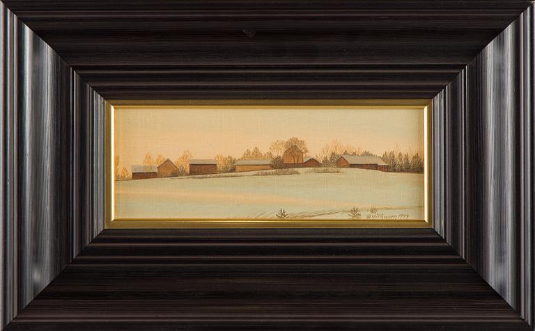 Risto Vilhunen, Winter Landscape.