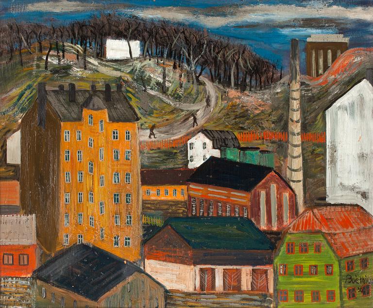 Lars Boëthius, Cityscape Stockholm.