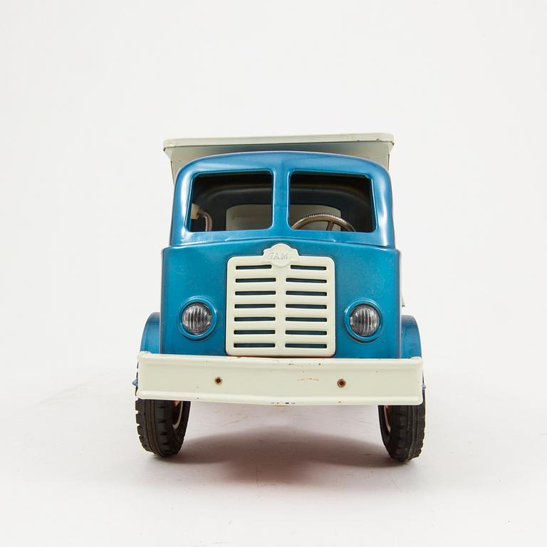 A tinplate Gama "Hydraulic truck 293" Germany 1960s.