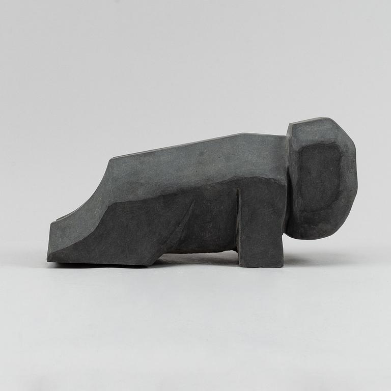 Bengt Malmquist, skulptur, diabas.