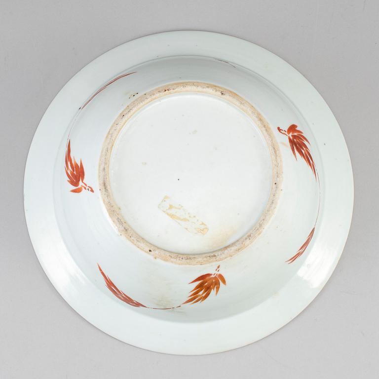 SKÅL, porslin. Qingdynastin, sent 1800-tal.