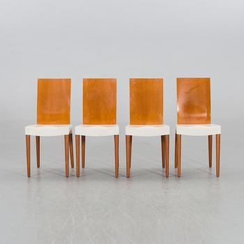 A SET OF 4 PHILIPPE STARCK "MISS TRIP" CHAIRS by Kartell.