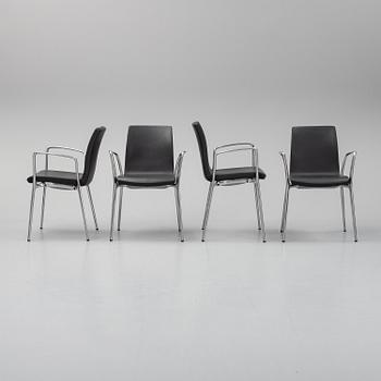 Jorge Pensi, a set of 4 'Gorka' chairs.