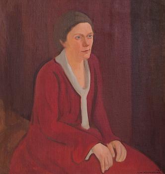 376. Eero Nelimarkka, PORTRAIT OF MRS. KELIN.