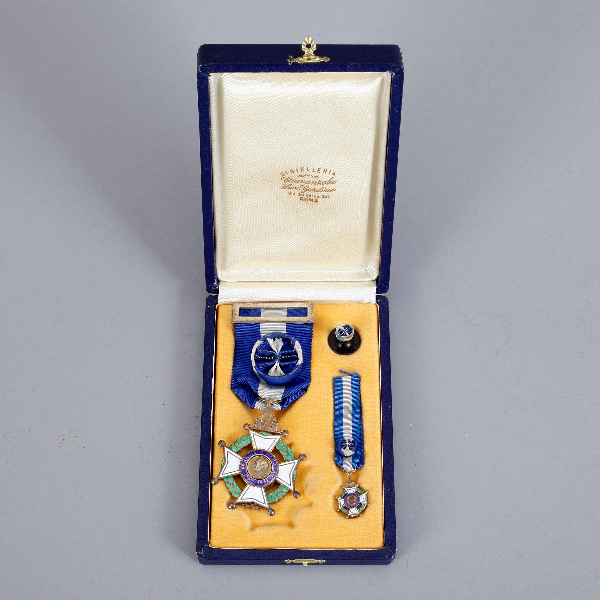 RIDDARORDEN, "Francisco Morazan", Honduras, 1900-tal.