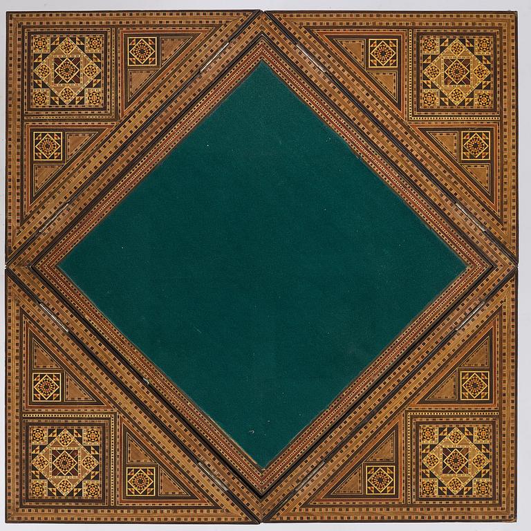 Spelbord, Damaskus Syrien, omkring år 1900.