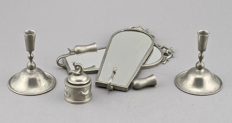 PARTI TENN, 5 delar, Firma Svenskt Tenn, 1900-talets första hälft.