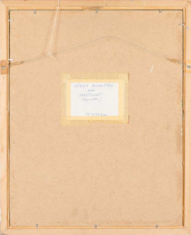 Göran Augustson, gouache, signerad och daterad 2000.