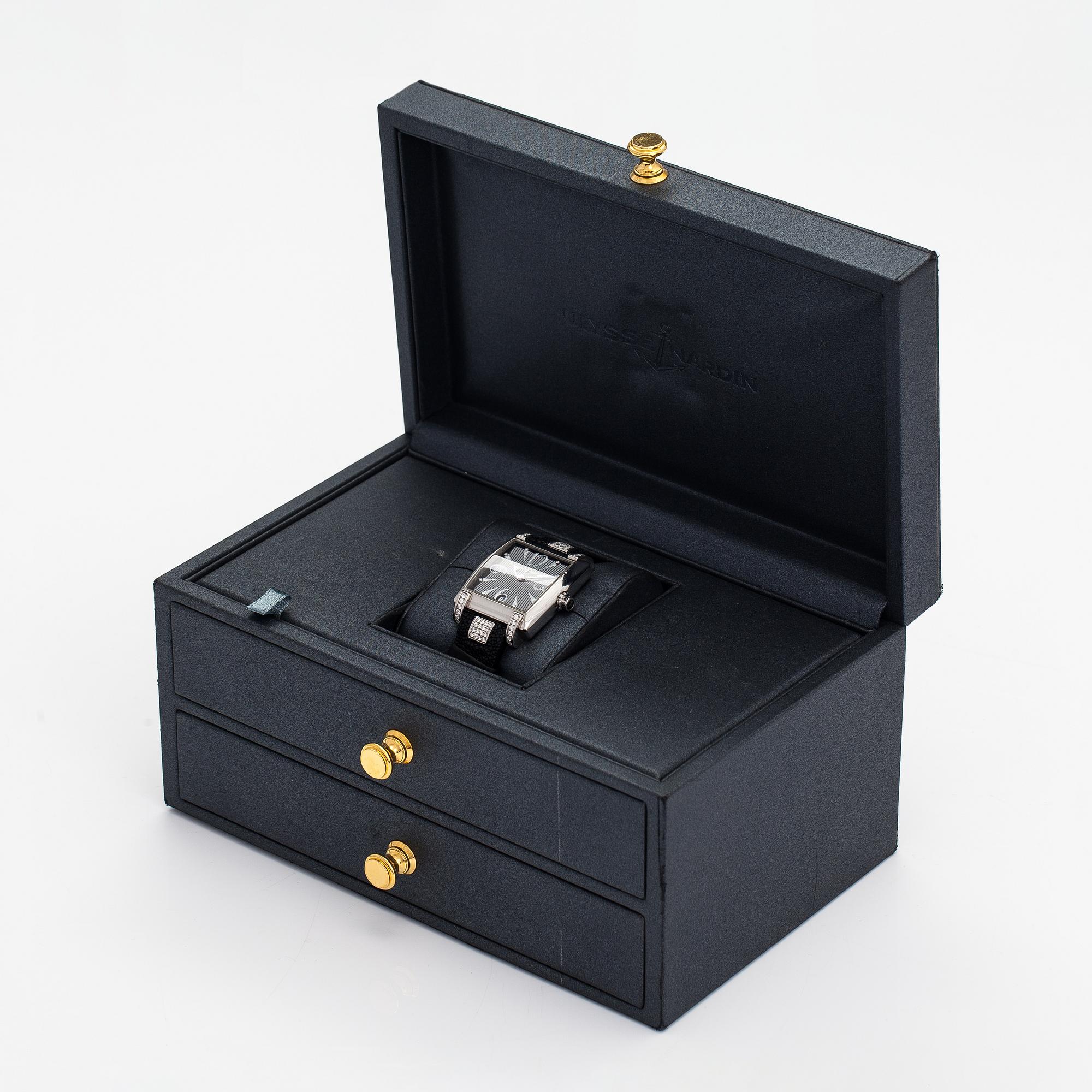 Ulysse Nardin, Caprice, wristwatch, 34 x 35 mm.