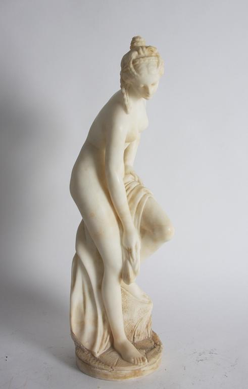 SKULPTUR, alabaster.