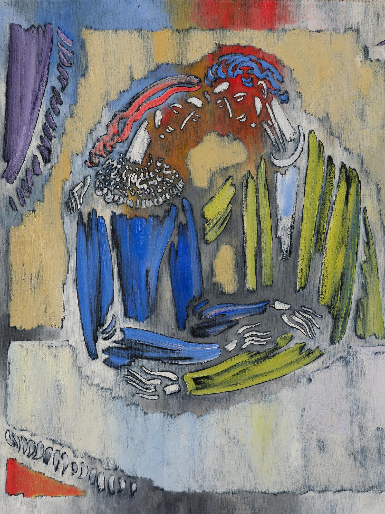 Vytautas Kasiulis, Embracing couple.