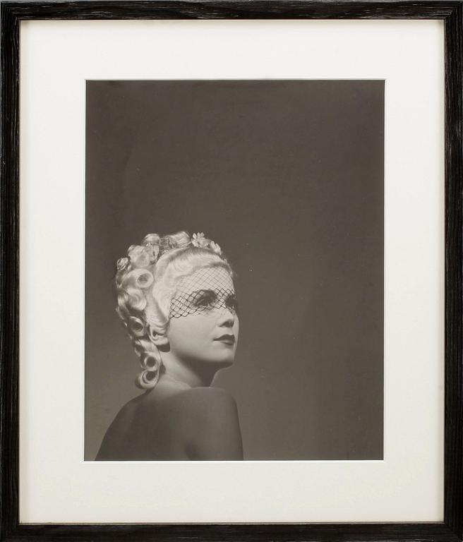 ÅKE LANGE, fotografi, silvergelatin, 1930/40-tal.