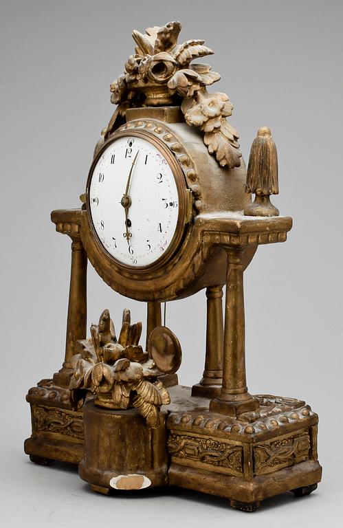 BORDSPENDYL, gustaviansk, sent 1700-tal-1800-talets början.