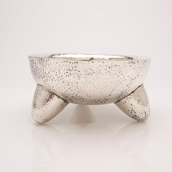 Bowl, sterling silver, Mexico.